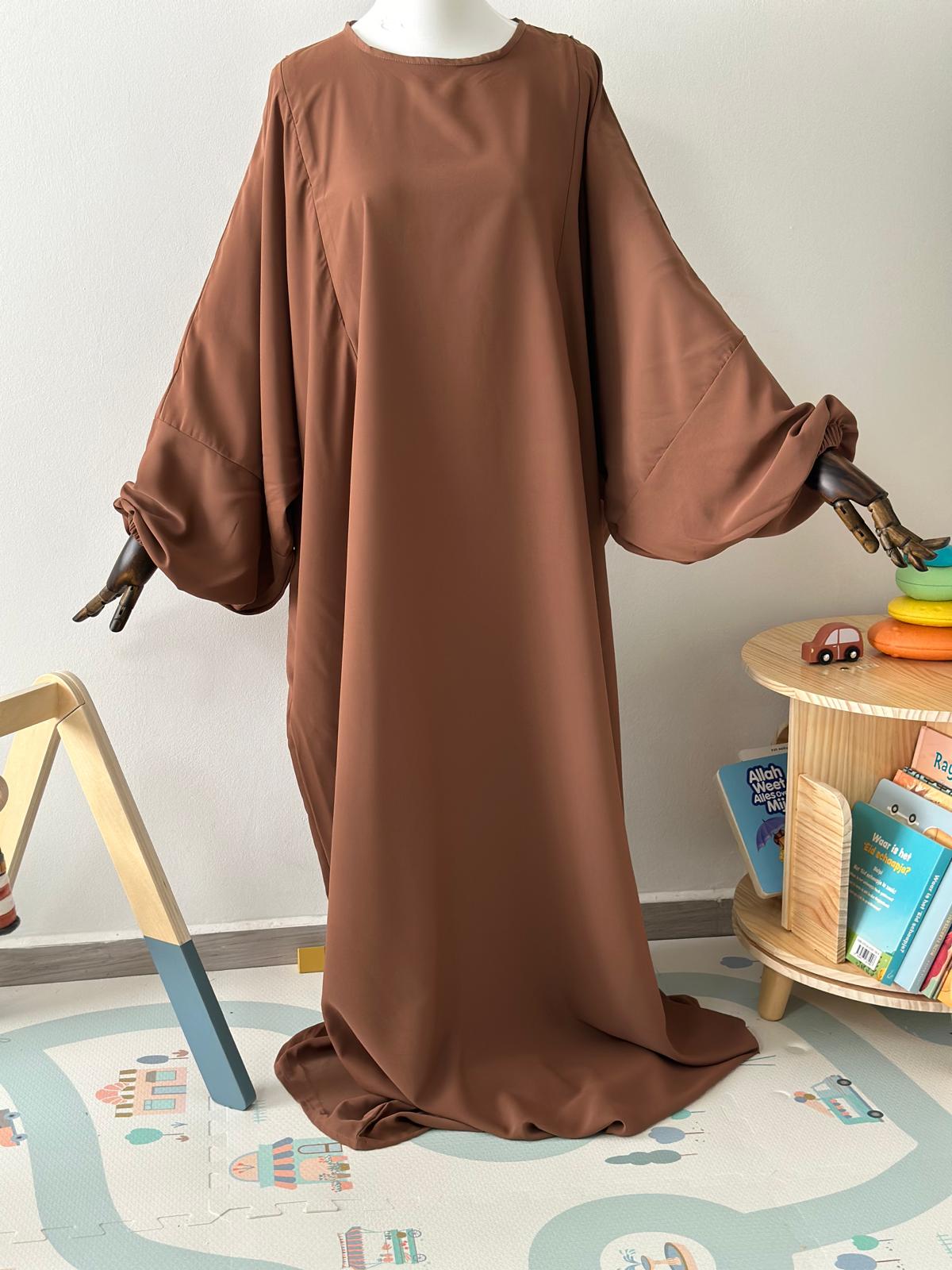 Abaya Jamila CARAMEL BROWN