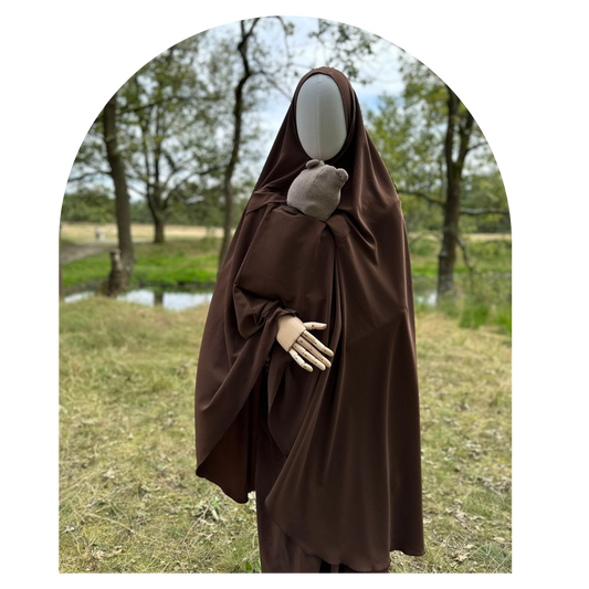 Mothesty skirt - CHOCOLATE