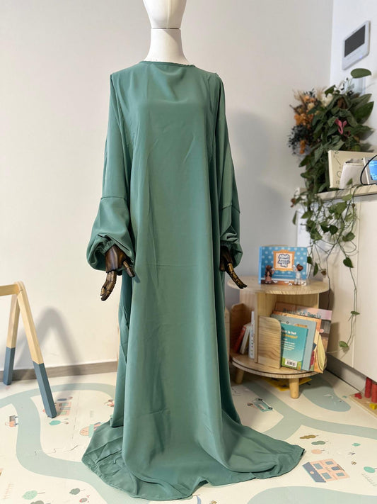 Abaya Jamila SOFT BLUE  (NIDHA)