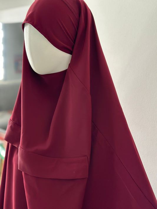 Mothesty TIE-BACK CHERRY RED