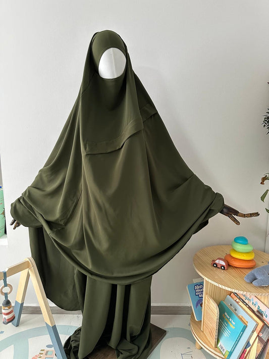 Mothesty TIE-BACK DARK GREEN