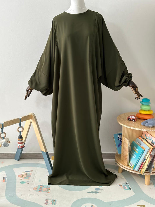 Abaya Jamila DARK GREEN