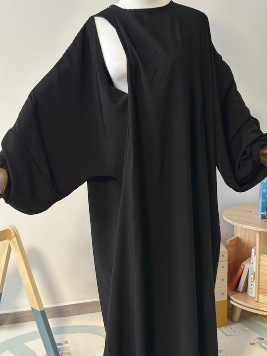 Abaya Jamila BLACK (NIDHA)