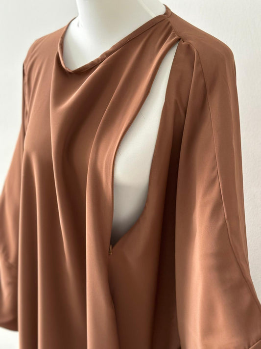 Abaya Jamila CARAMEL BROWN